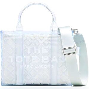 Authentic Marc Jacob’s Clear Jelly Tote w/ Dust bag (NWT)